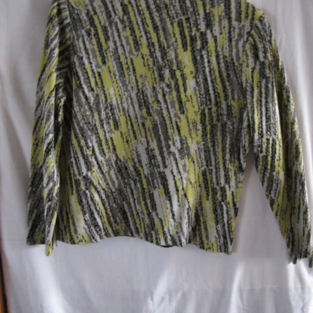 Ming Wang yellow/black jacket -  PL  - - Picture 5 of 9